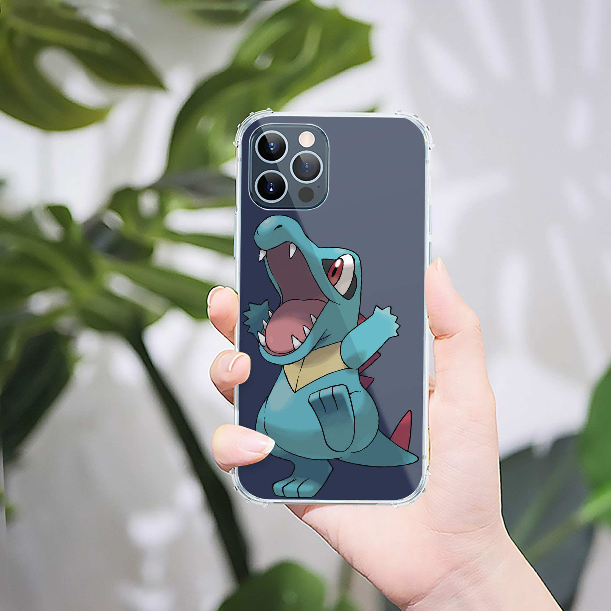 （画像用） ポケットモンスター Pokémon 【iPhone 12シリーズ対応】透明スマホケース（クリアソフトケース）